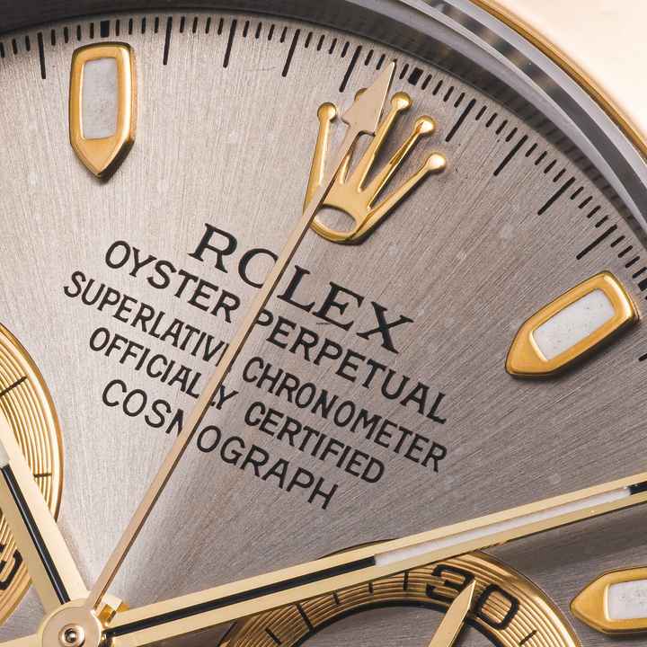  Rolex Daytona 40 Steel Gold Grey – 116523 – like NEW – 2005 Lc100 Full Set 