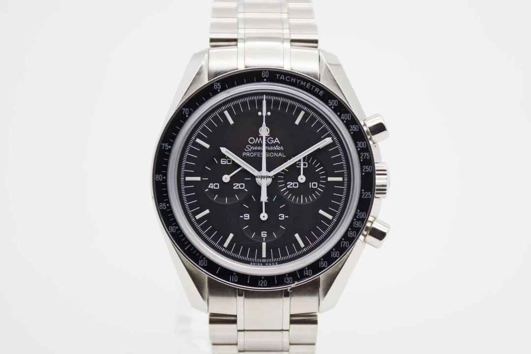  Omega Speedmaster Professional Moonwatch Saphire Sandwich Glas last batch aus 2021 