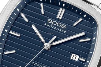 Thumbnail von Epos 3511 Dresswatch different colors and straps steel or leather strap