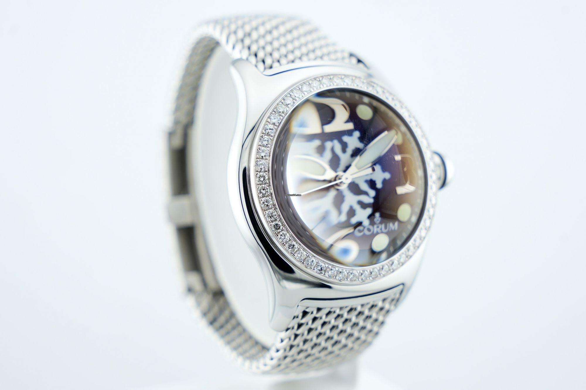 Thumbnail von Corum Bubble Snow Flake 45MM Diamonds 163.150.20