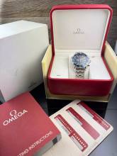 Thumbnail von Omega Seamaster Diver 300 M Chronograph Blue Wave Dial 2225.80.00 - Full Set