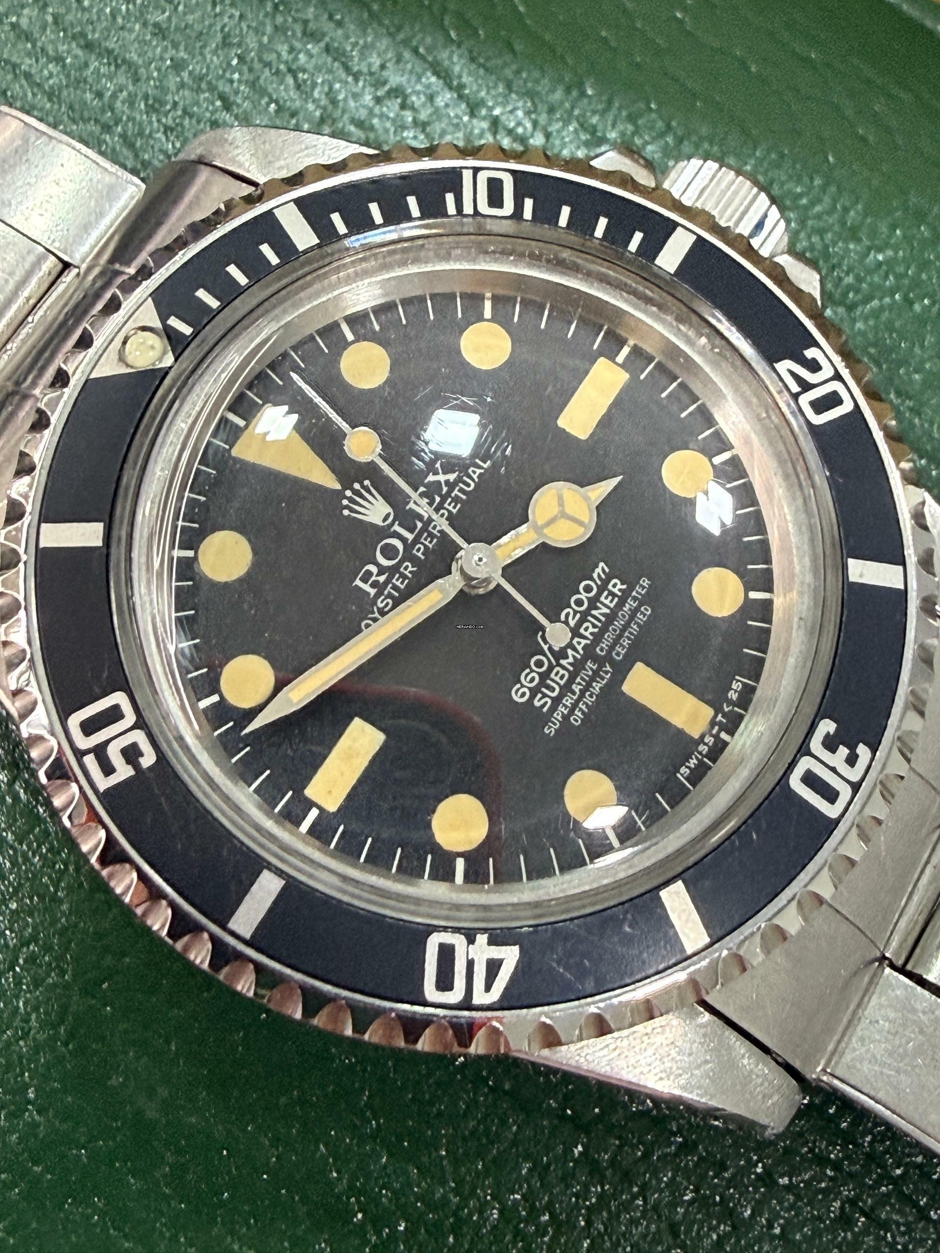 Rolex Submariner (No Date) Maxi MK1 Submariner Full Set c1978!