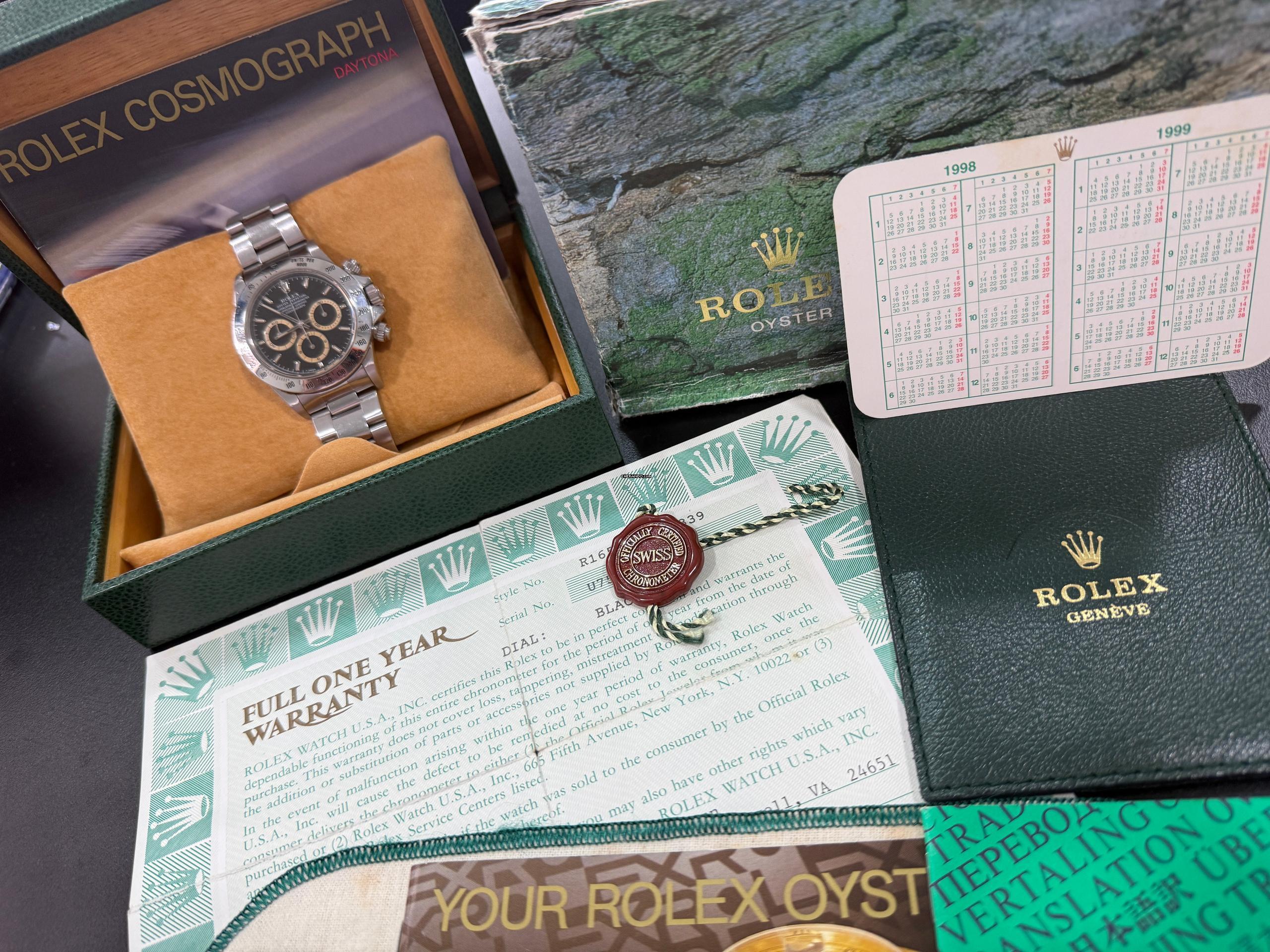 Rolex Daytona Patrizzi Dial Daytona Full Full Set