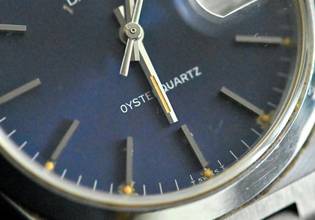 Thumbnail von Rolex Datejust Oysterquartz 17000 | rare MK 1 / first series | blue dial | unpolished