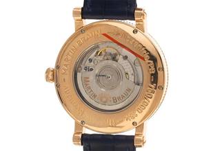 Thumbnail von Martin Braun Heliozentic PB Ref.014 RG 2005 Full Set wie Neu Vintage Heliozentic PB Diamanten 18kt Roségold 129g