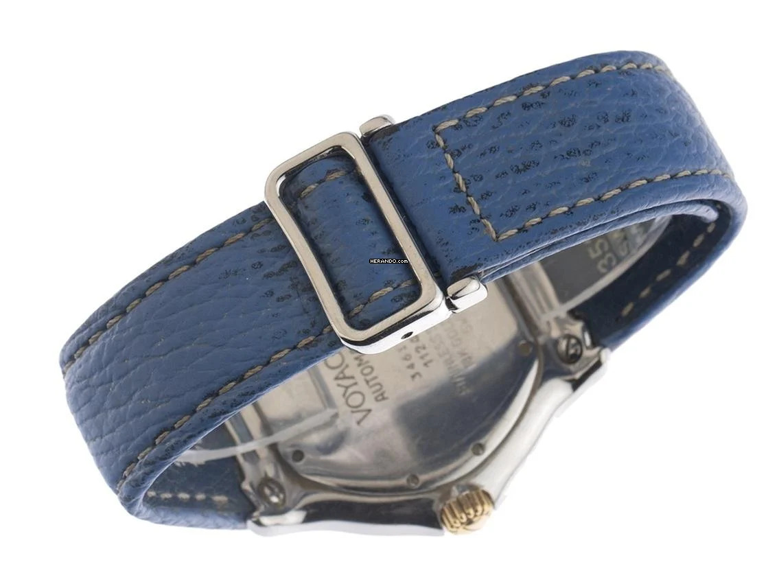 Thumbnail von Ebel Voyager Weltzeituhr Ref.1124913-3001 1998 Full Set sehr gut Vintage Voyager Weltzeituhr Faltschließe