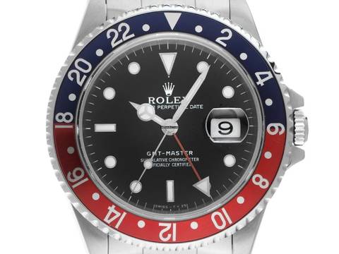  Rolex GMT-Master Pepsi Ref.16700 1997 LC 100 Full Set sehr gut Vintage GMT Master Pepsi 