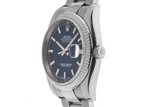 Thumbnail von Rolex Datejust 36 Roulette Ref.116234 2007 Box&Beschreibung wie Neu Vintage Datejust Roulette Stahl 18kt Weißgold