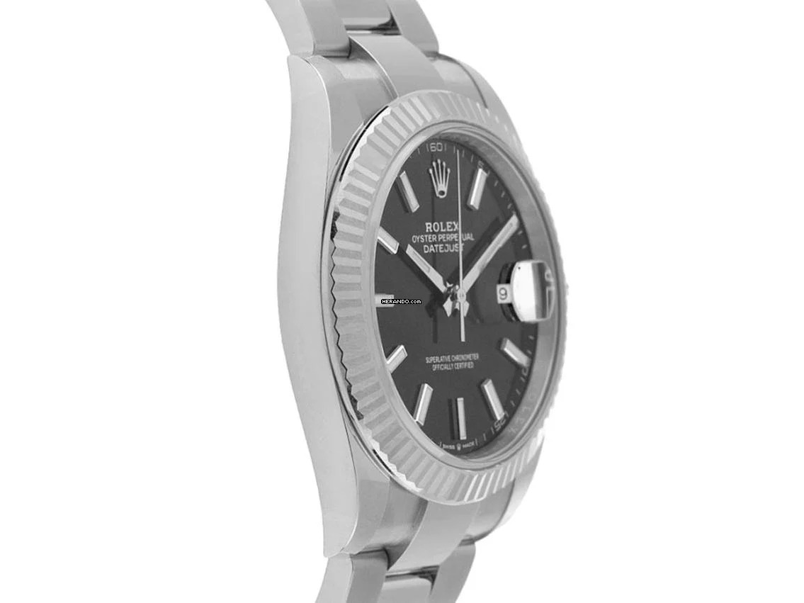 Thumbnail von Rolex Datejust 41 Ref.126334 2019 Full Set wie Neu Datejust Rhodium