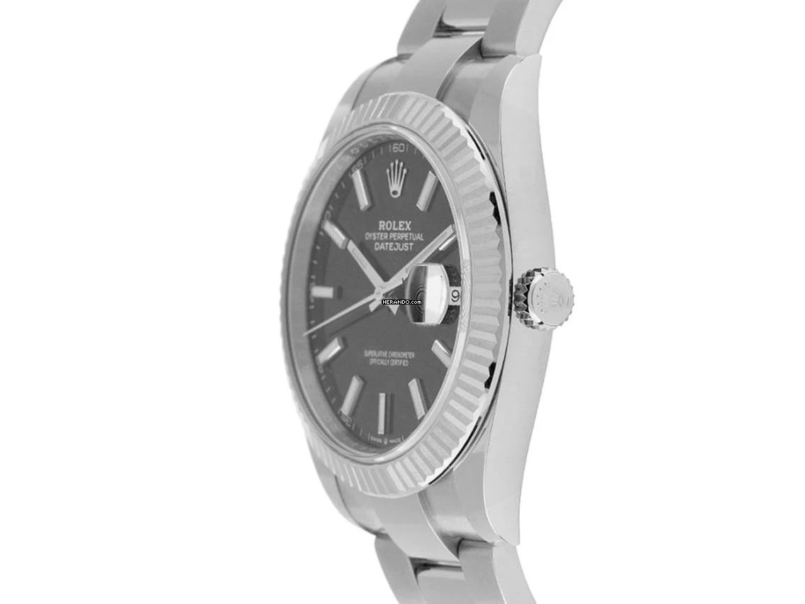 Thumbnail von Rolex Datejust 41 Ref.126334 2019 Full Set wie Neu Datejust Rhodium