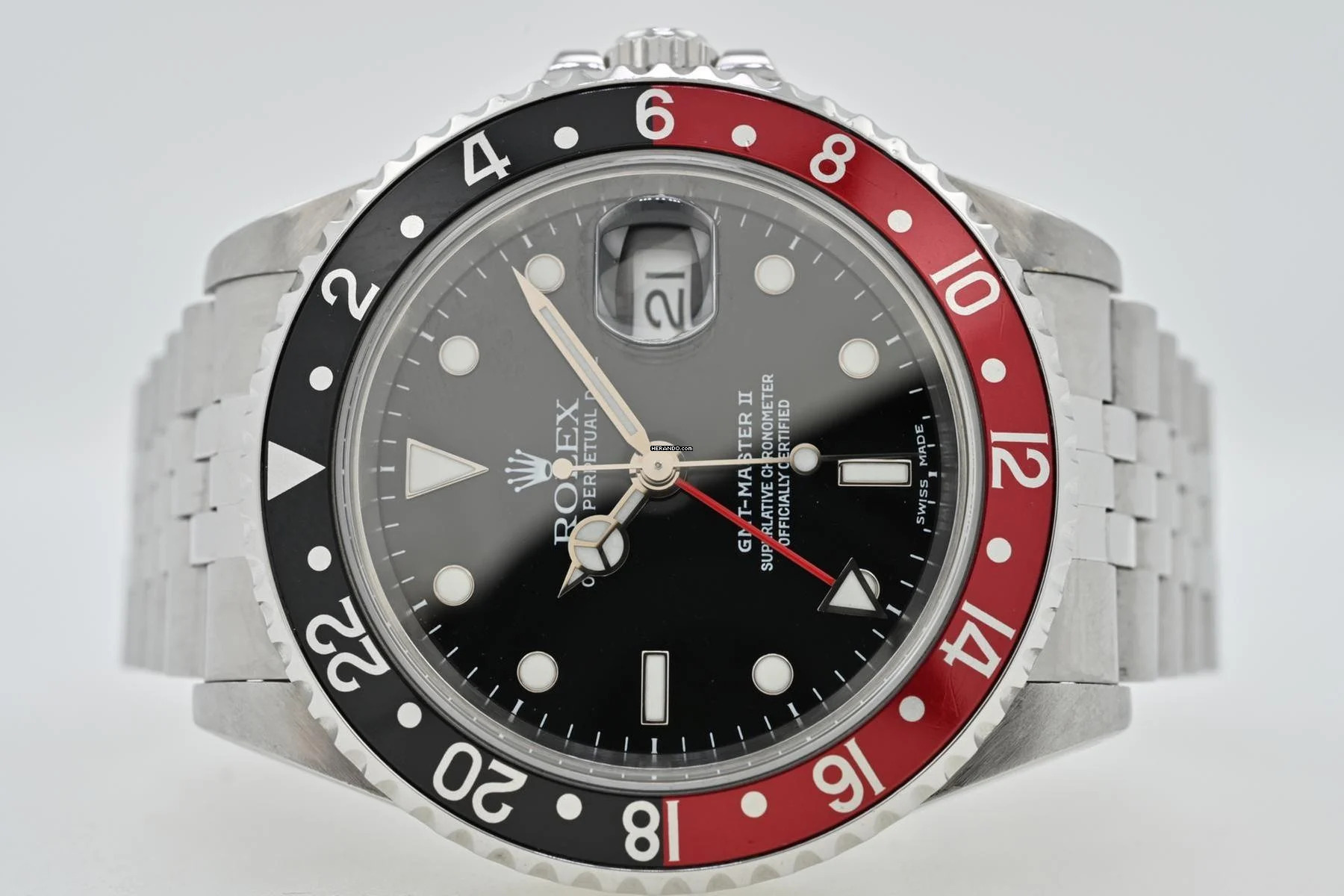 Rolex GMT-Master II 16710 Coke Jubilee Bracelet LC150 