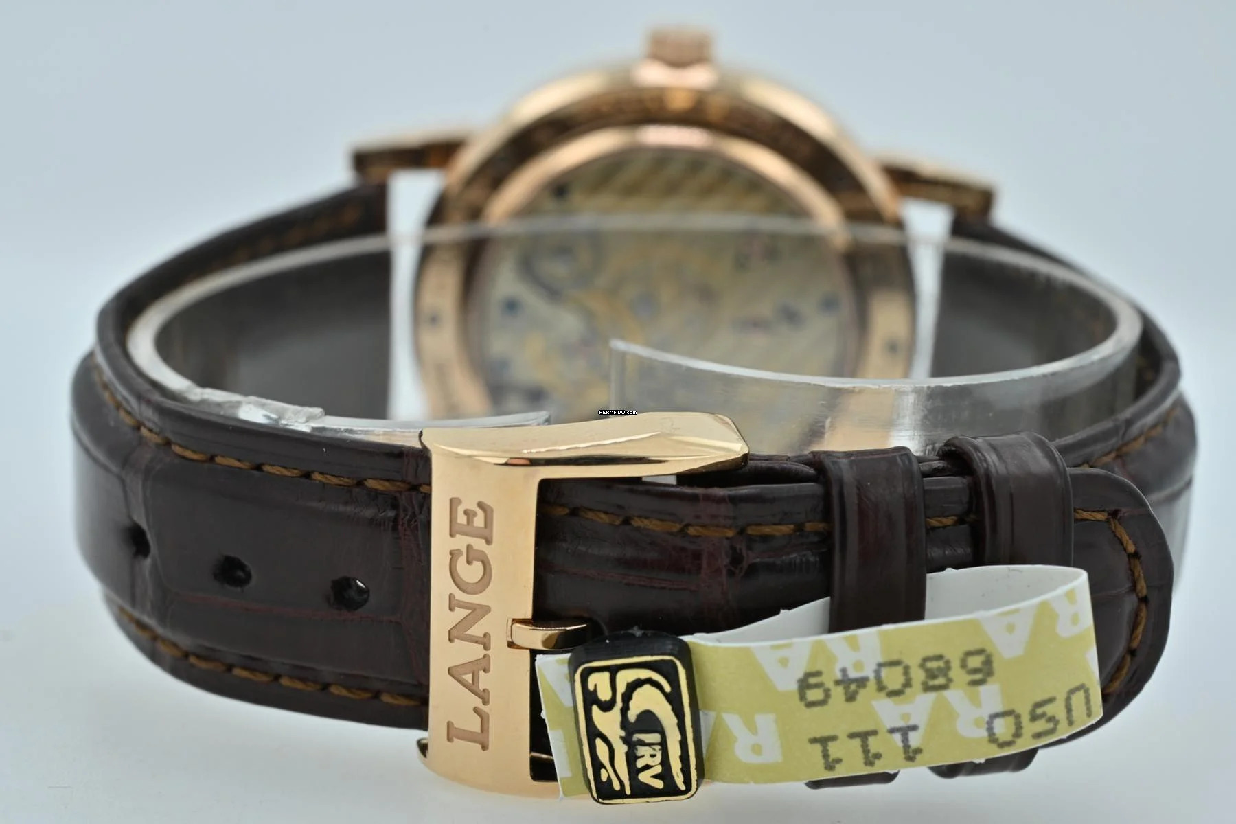 Thumbnail von A. Lange & Söhne Lange 1 Zeitzone Time Zone Weltzeituhr GMT 18k Roségold 116.032 LC100