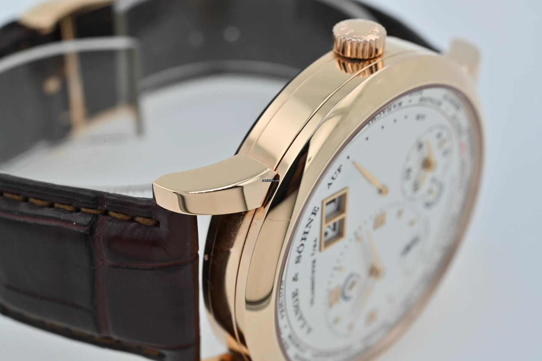 Thumbnail von A. Lange & Söhne Lange 1 Zeitzone Time Zone Weltzeituhr GMT 18k Roségold 116.032 LC100