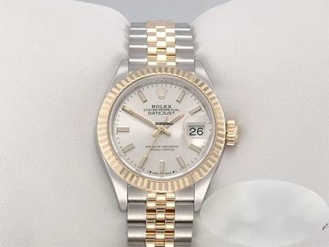  Rolex Lady-Datejust 28mm 279173 2024 Edelstahl Gelbgold 750 Automatik Stainless Steel 18kt Yellow Gold Jubilé-band Chronometer Oyster 