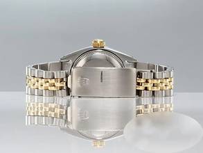 Thumbnail von Rolex Oyster Perpetual Lady Date Edelstahl Gelbgold Automatik Gold Stahl Damen