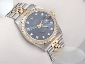 Thumbnail von Rolex Datejust 31 Medium Stahl Gelbgold 750 Diamanten Automatik Gold Stahl Damen Stainless Steel 18kt Yellow Gold Jubilé-band Chronometer Oyster Blue Dial