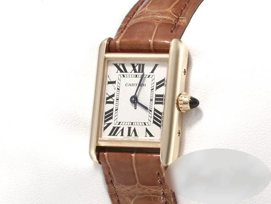  Cartier Tank Louis Cartier Kleines Modell Gelbgold 750 2021 W1529856 Gold Damen 