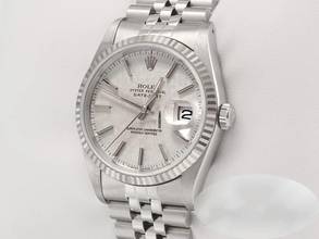 Thumbnail von Rolex Datejust 36 36mm 16234 1990 Edelstahl Weissgold 750 Gold Damen