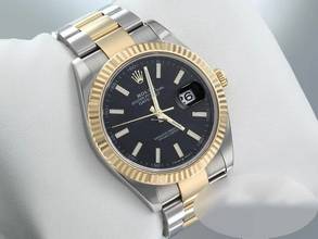 Thumbnail von Rolex Datejust 41 126333 Stahl Gelbgold 750 2022 Automatik Stainless Steel 18kt Yellow Gold Herren Damen Oyster-band Chronometer Black Dial