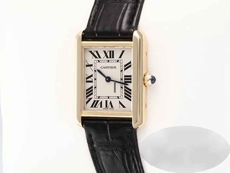  Cartier Tank Solo Edelstahl Gelbgold 750 2013 W5200002 Stahl Gold Damen 