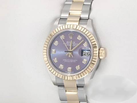  Rolex Lady-Datejust 28mm 279173 Edelstahl Gelbgold 750 Diamanten Automatik Stainless Steel 18kt Yellow Gold Oyster-band Chronometer 