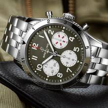 Thumbnail von Breitling Classic AVI Chronograph 42 Curtiss Warhawk NEW FULL SET