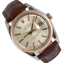 Thumbnail von Rolex Datejust 36 1601 silver dial steel and rose gold 1967