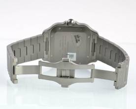 Thumbnail von Cartier Santos De Cartier WSSA0089 Large Titanium Full Set NEW Model