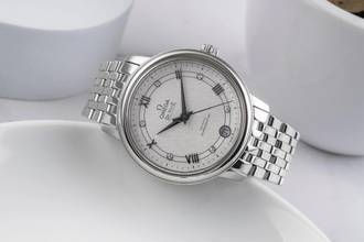 Thumbnail von Omega De Ville Prestige Stahl Automatik Damenuhr Diamonds Ref. 424.10.33.20.52.002