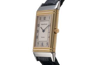 Thumbnail von Jaeger-LeCoultre Reverso Stahl / Gold Quarz Herrenuhr Ref. 140.105.5