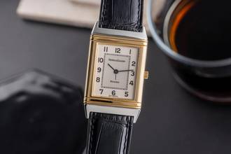 Thumbnail von Jaeger-LeCoultre Reverso Stahl / Gold Quarz Herrenuhr Ref. 140.105.5