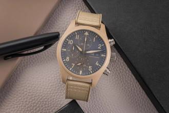 Thumbnail von IWC Fliegeruhr Chronograph Top Gun Pilots Watch Chronograph 41 TOP GUN Mojave Desert Ref. IW389402 B&P 2023