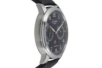 Thumbnail von Glashütte Original Senator Observer Stahl Automatik Herrenuhr Ref. 100-14-07-02-30