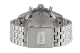 Thumbnail von IWC Fliegeruhr Chronograph Stahl Automatik Herrenuhr Ref. IW377704 B&P 2018