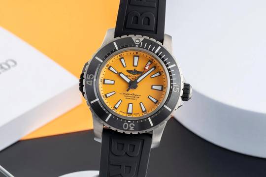  Breitling Superocean 48 Titan Automatik E17369 Box & Papiere 