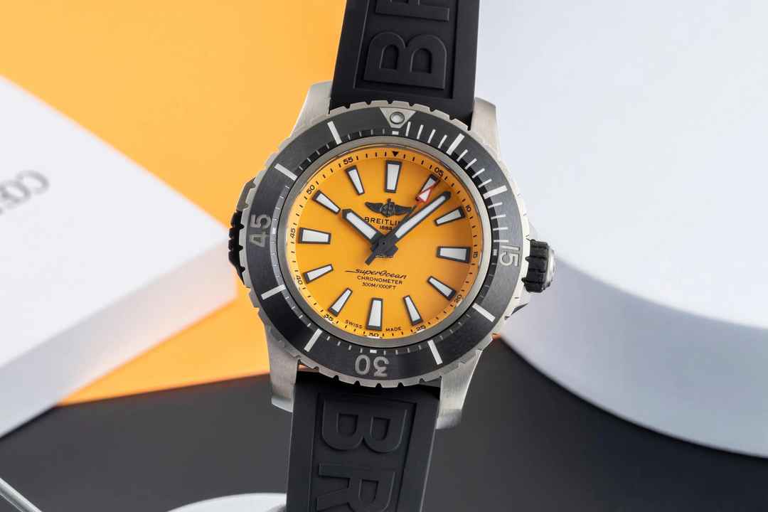  Breitling Superocean 48 Titan Automatik E17369 Box & Papiere 