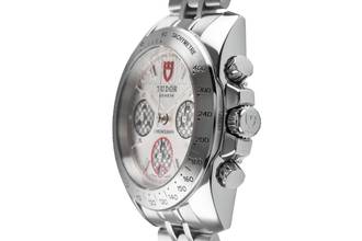 Thumbnail von Tudor Sport Chronograph Silver Dial Edelstahl Automatik Ref. 20300 H-Serie