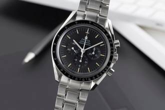 Thumbnail von Omega Speedmaster Professional Moonwatch Chronograph Stahl Handaufzug Ref. 3590.50.00