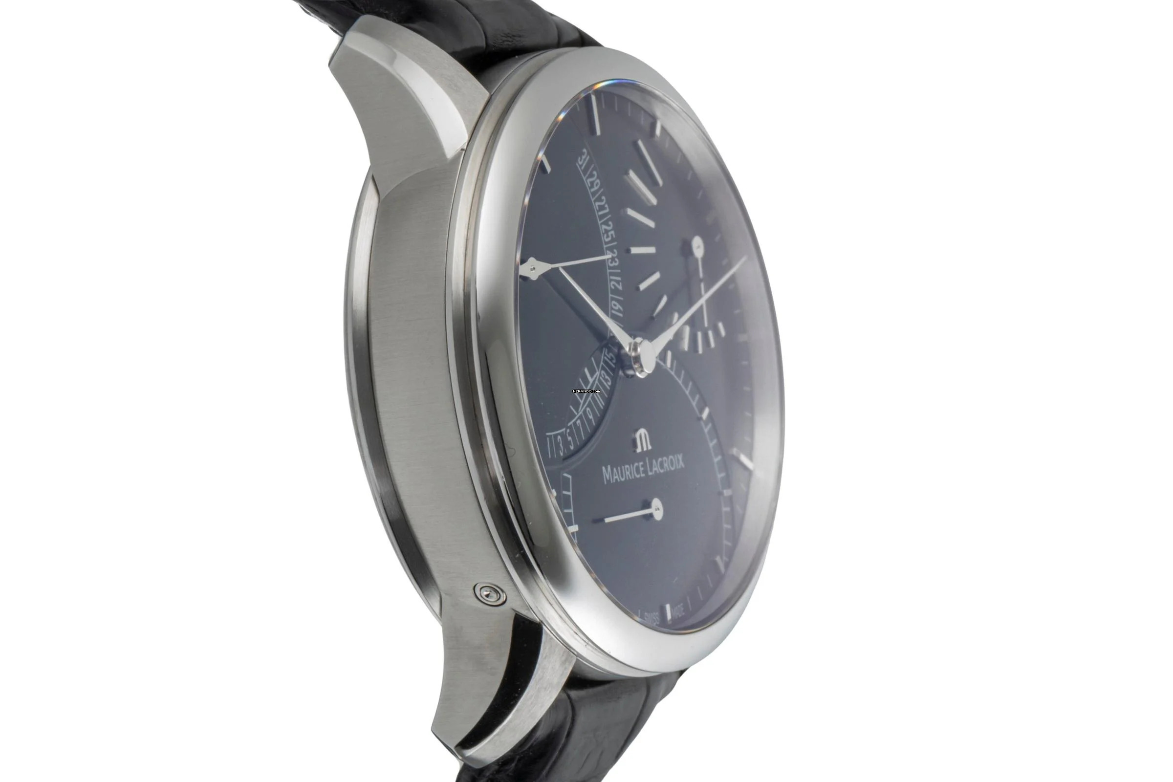 Thumbnail von Maurice Lacroix Masterpiece Stahl Automatik Herrenuhr Ref. MP6508 Box & Papiere