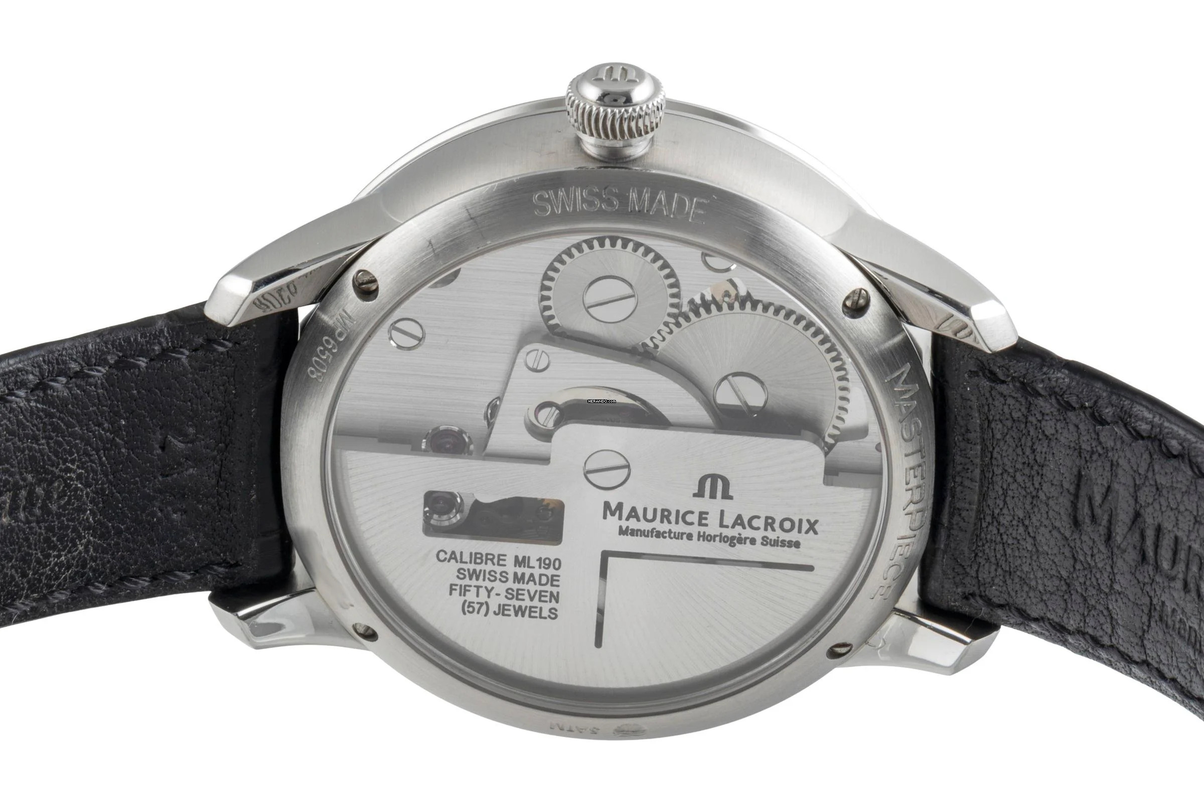 Thumbnail von Maurice Lacroix Masterpiece Stahl Automatik Herrenuhr Ref. MP6508 Box & Papiere