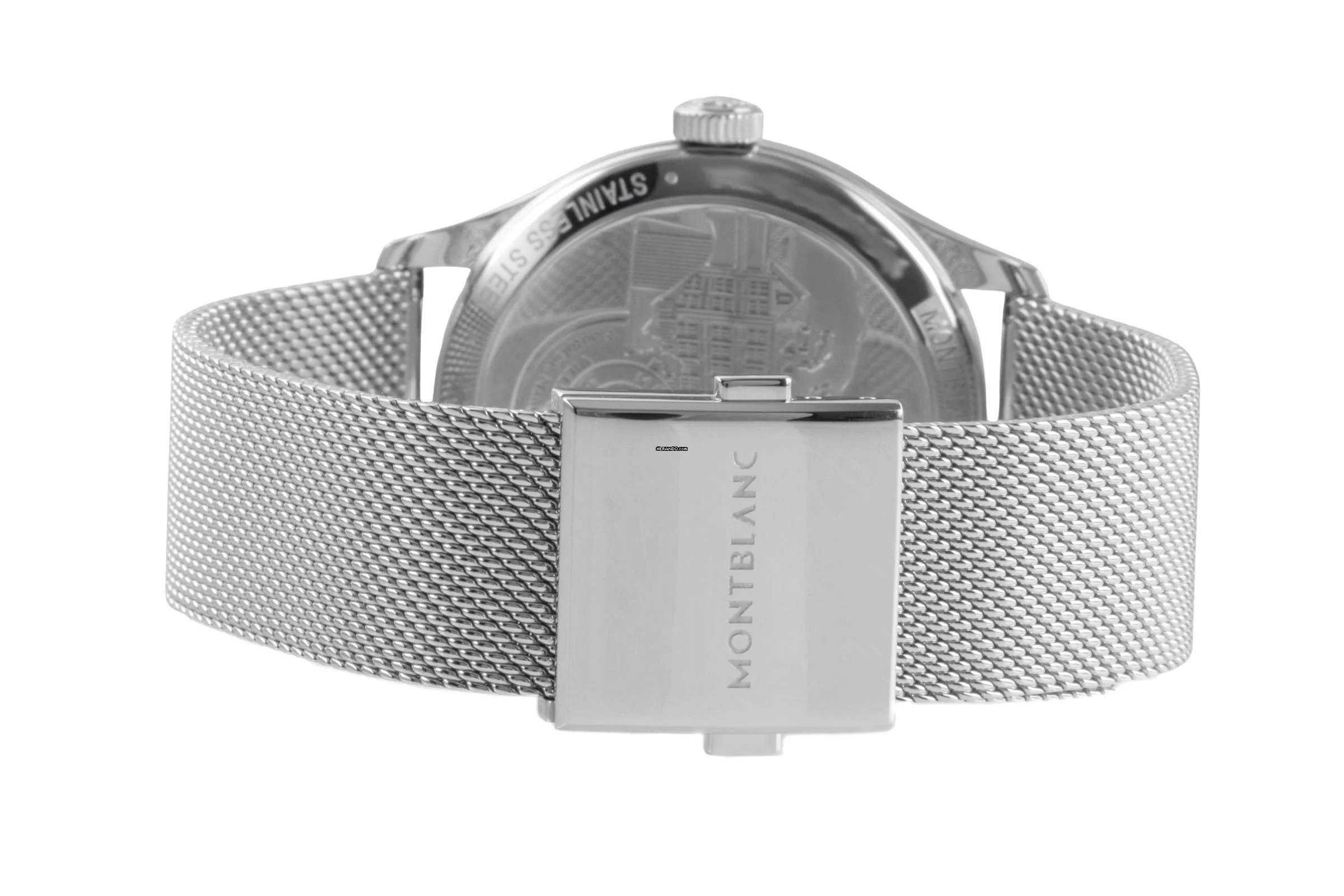 Thumbnail von Montblanc Heritage Stahl Automatik Herrenuhr Ref. 119949 7492 Box & Papiere 2024