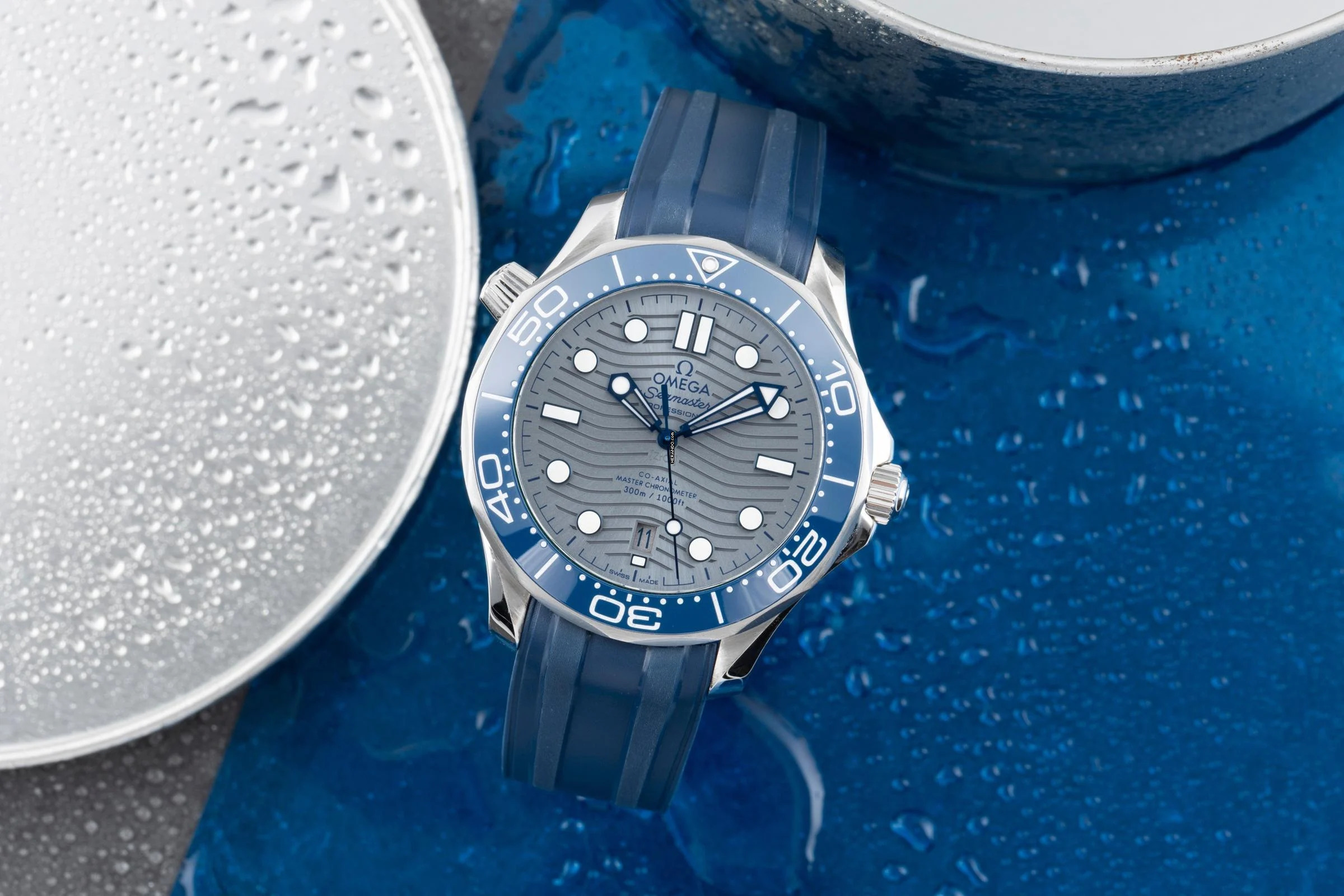  Omega Seamaster Diver 300 M Stahl Automatik Ref. 210.32.42.20.06.001 B&P 2019 