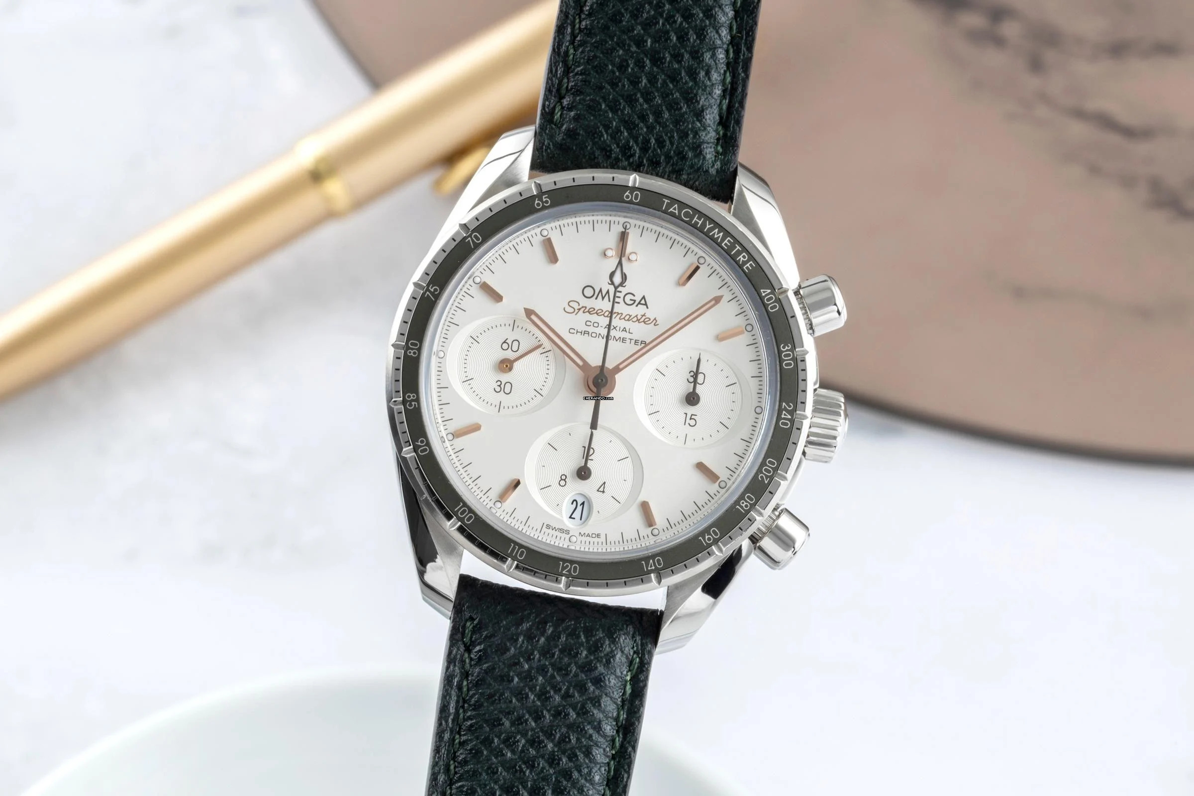  Omega Speedmaster 38 Chronograph Automatik Ref. 324.32.38.50.02.001 