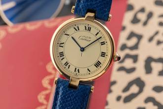 Thumbnail von Cartier Vendome LC GM Vermeil 925 Silber Ivory Dial Medium Size Ref. 83978213