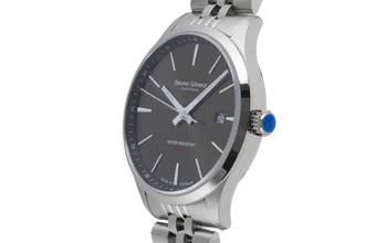 Thumbnail von Bruno Söhnle Glashütte Turin III Big Stahl Quarz Herrenuhr Ref.17-13225-842 B&P