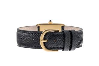 Thumbnail von Cartier Tank Arrondie 18k Gold Handaufzug Herrenuhr Medium Ref. 96041 81722500