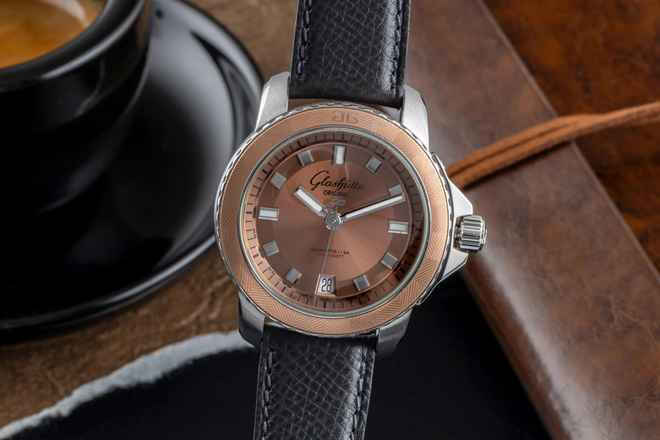  Glashütte Original Sport Evolution M Lady Sport Stahl Automatik Damen Ref 39-21-01-02-04 Box & Papiere 2010 