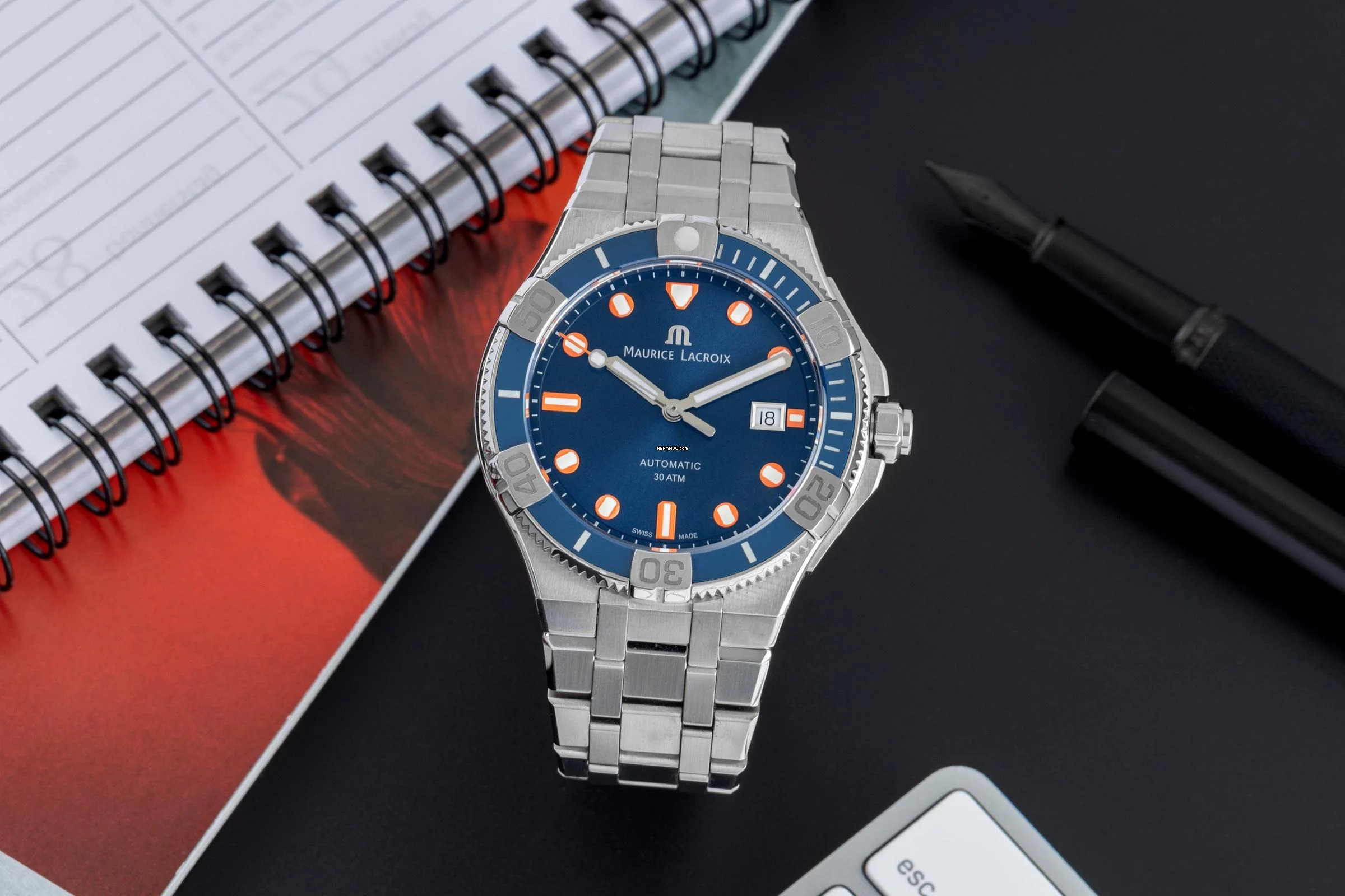  Maurice Lacroix AIKON Venturer Limited Edition Stahl Ref. AI6058-SS002-431 