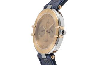 Thumbnail von Omega Constellation Day-Date Chronometer Day Date Stahl / Gold Quarz Herrenuhr 198.0145