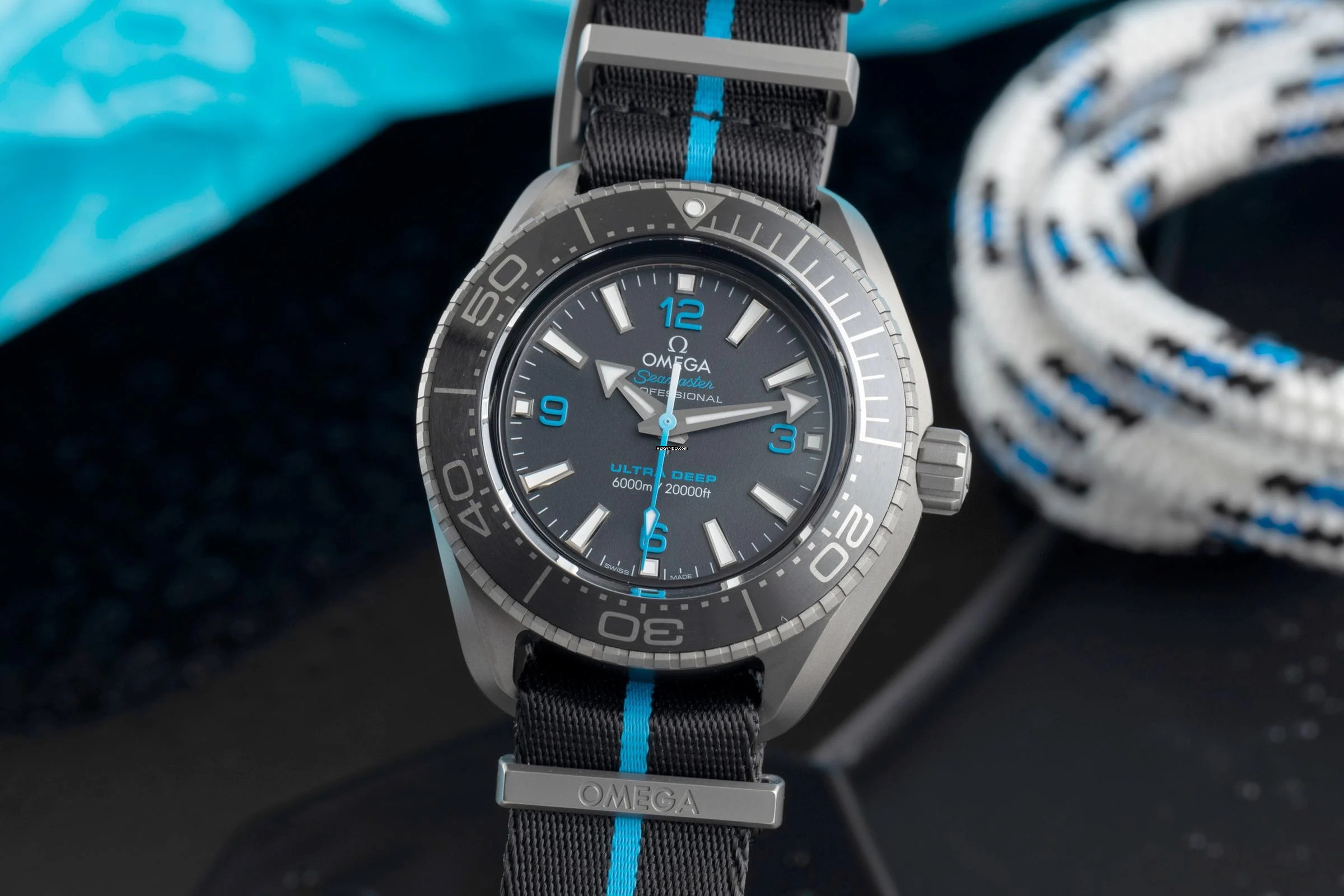  Omega Seamaster Ultra Deep 6000M Planet Ocean 6000M Ultra Deep Automatik Ref 215.92.46.21.01.001 
